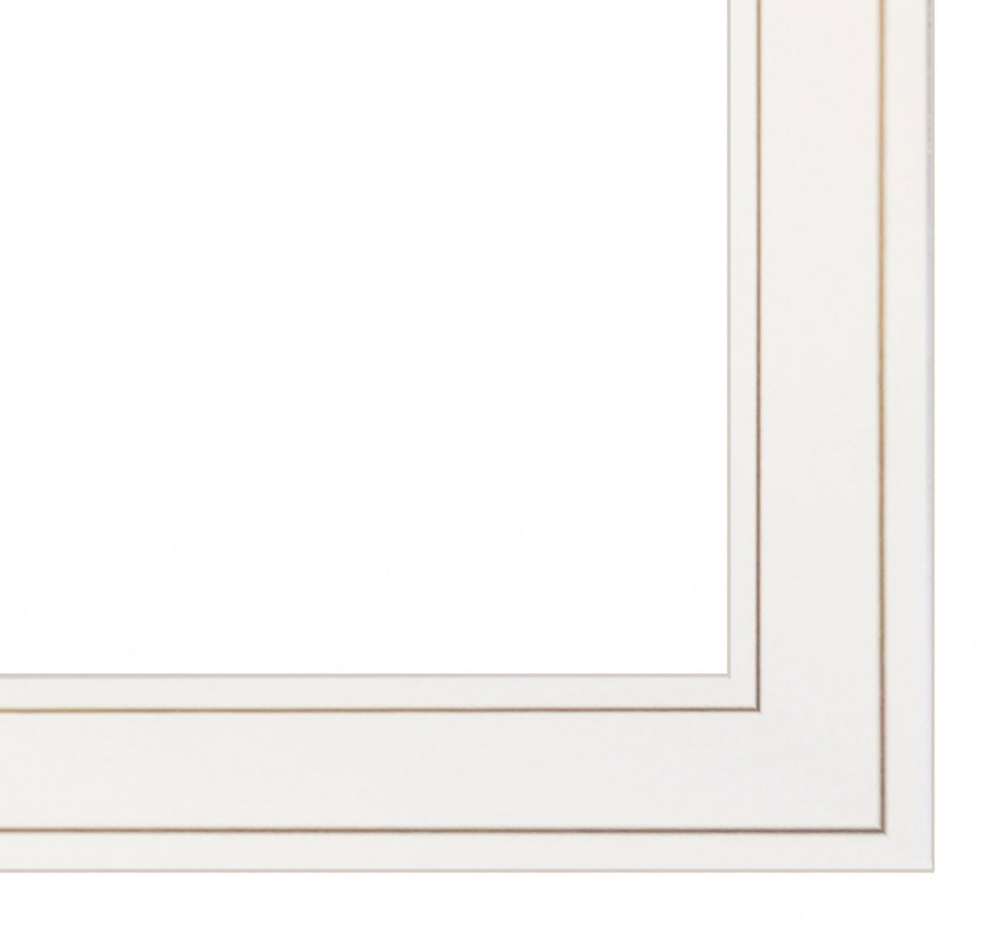 Set Of Two Great Outdoors Nature or Winter Forest 2 White Framed Print Wall Art-2