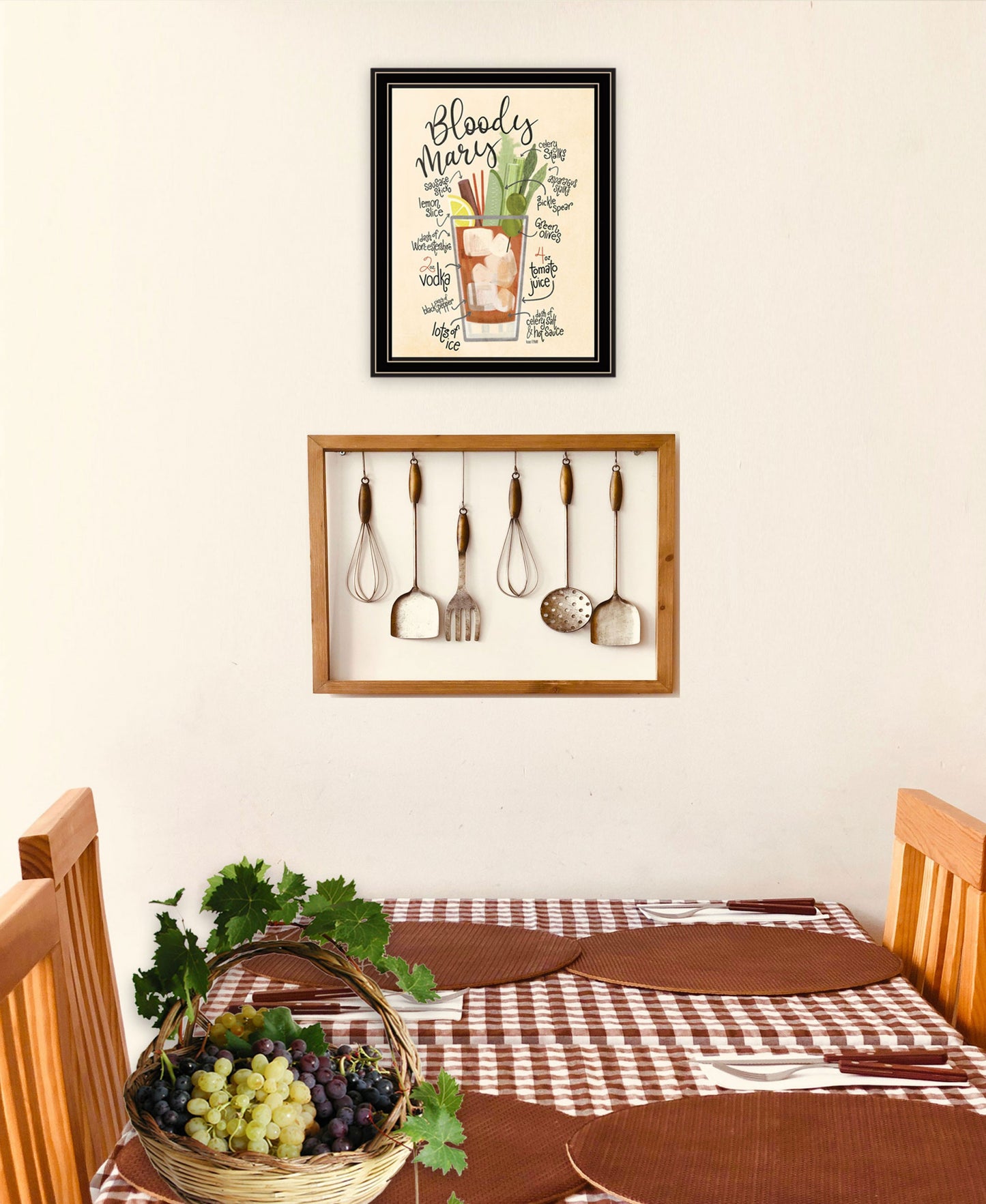 Bloody Mary 1 Black Framed Print Wall Art-3